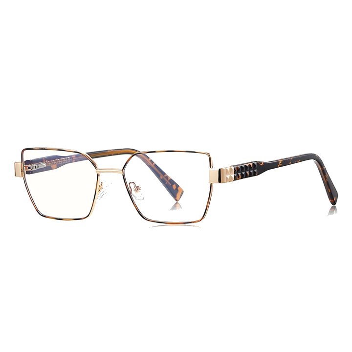 Damen Computerbrille Techsuit 3169, Anti-Blau-Licht, Braun