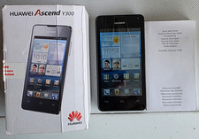 Huawei Ascend Y300 (Y300-0100) Schwarz 4 GB Android Smartphone mit OVP