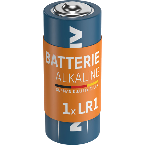 ANSMANN Alkaline Rundzelle , LR1, , 1,5 Volt, 1er-Blister