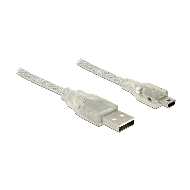 DeLOCK 1m, USB2.0-A/USB2.0 Mini-B USB cable