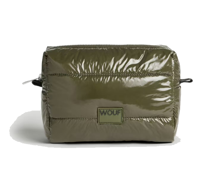 Wouf Quilted Collection Toiletry Bag Glossy Cypress