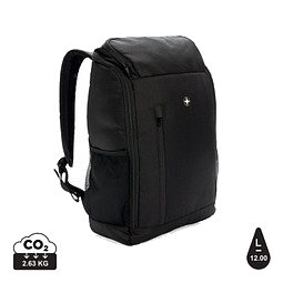 Swiss Peak AWARE™ Easy Access 15 Zoll Laptop-Rucksack, schwarz