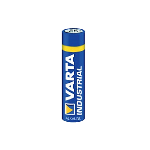 VARTA Batterie Alkaline, Micro, AAA, LR03, 1,5 V Industrial Pro, Schrumpffolie (4er-Pack)