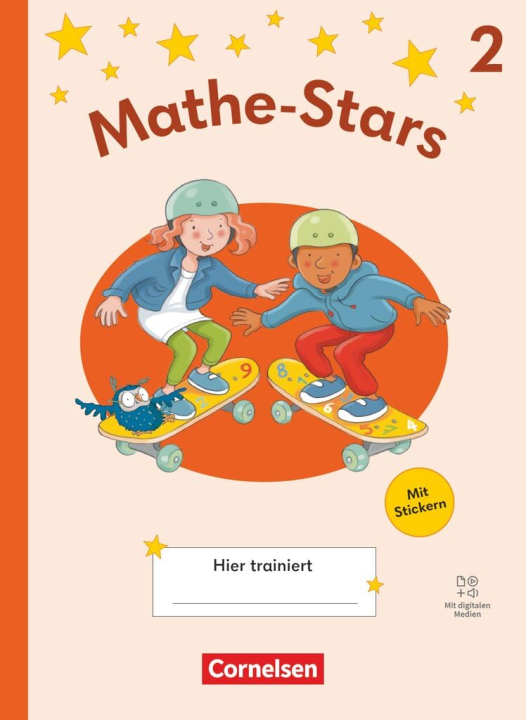 Mathe-Stars - Regelkurs Ausgabe 2025 - 2. Schuljahr: Übungsheft - Mit Lösungen und digitalen Medien