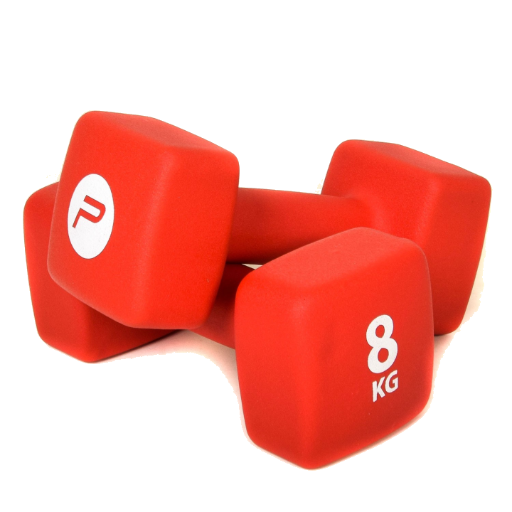 Pure2Improve Neoprenhanteln 2x 8.0 kg