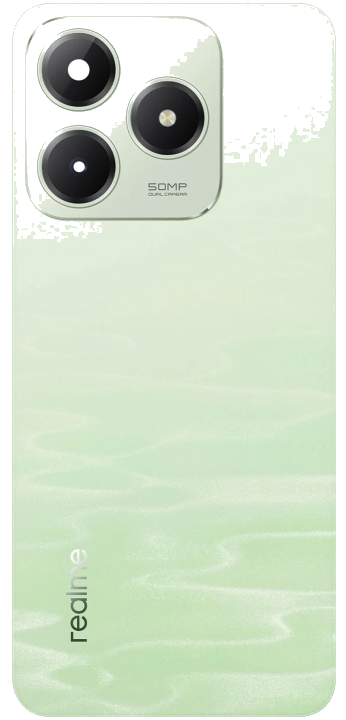 Batterieabdeckung Realme C63, Grün (Jade Green), Service Pack 621033000271