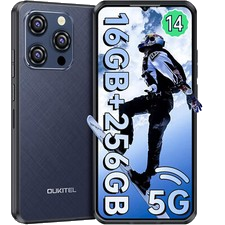 2026 OUKITEL WP52 5G Outdoor Handy Android 14 6500mAh 16GB+256GB Smartphone