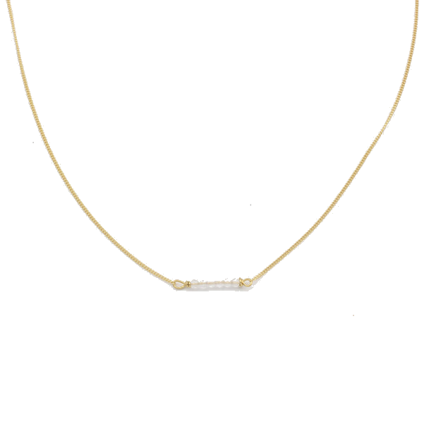Kette Modell: Fine Pearls White