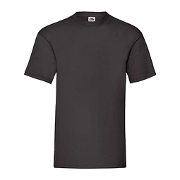 FRUIT OF THE LOOM® Unisex T-Shirt Valueweight T, schwarz, M
