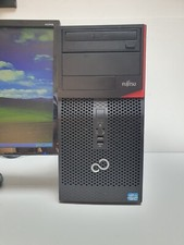 FUJITSU ESPRIMO Windows XP Gamer PC 500GB 4GB DVD i3 3,30GHz HD Spiel Computer
