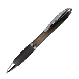 LANCE® Kugelschreiber Rio, blaue Mine, anthrazit-transparent
