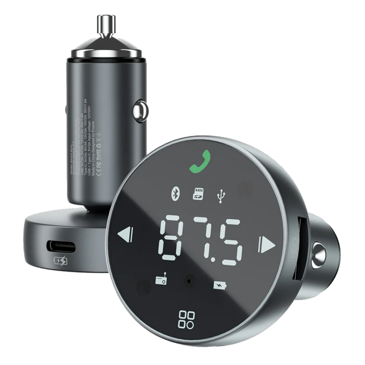 FM Bluetooth Modulator Proove, 1 x USB-A - 1 x USB-C - 1 x microSD FMSS30110003