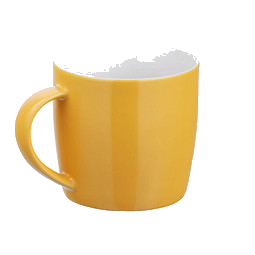 Keramiktasse Lara, 370 ml, gelb