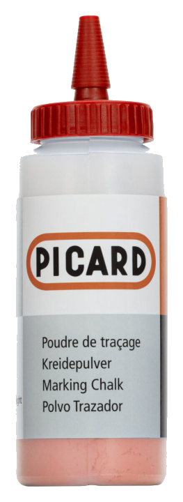 PICARD Nachfüllkreide rot 400g für Schnurschlaggerät Nr. 71576