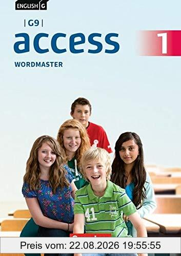 English G Access - G9 - Ausgabe 2019: Band 1: 5. Schuljahr - Wordmaster mit Lösungen: Vokabelübungsheft