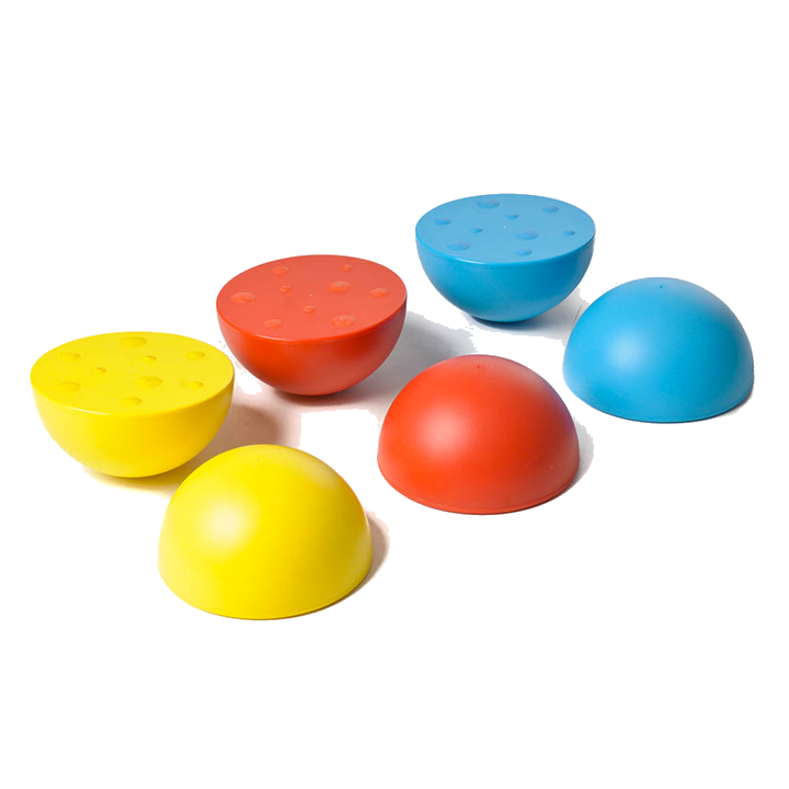 Gonge Kunststoffhalbkugeln 6er Set