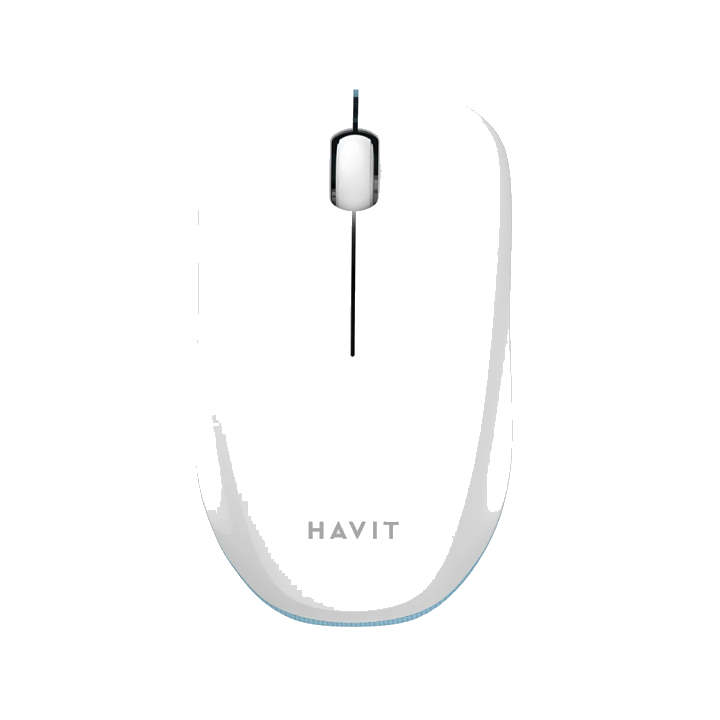 Wireless-Maus HAVIT MS66GT, 1200DPI, Weiß Blau