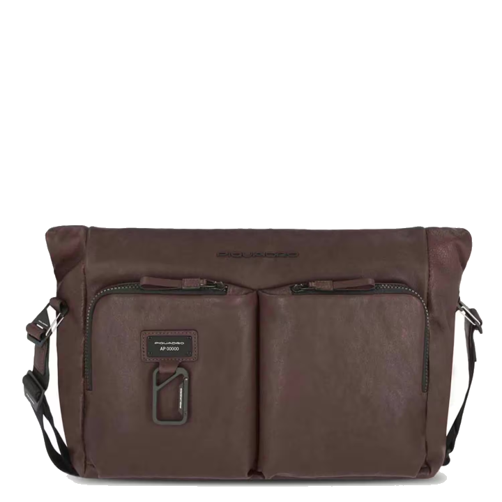 Piquadro Harper Fahrrad Laptopkuriertasche mit iPad®Pro 12,9"-Fach dark brown
