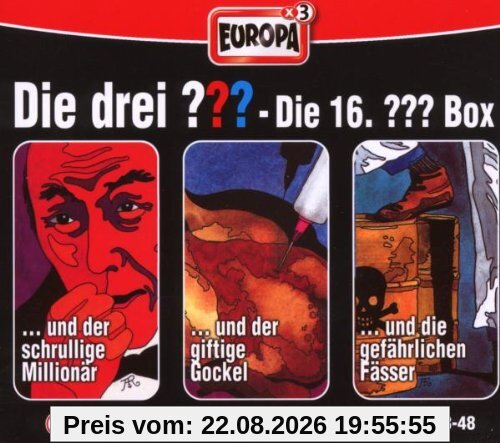 CD Die Drei ??? - 16/3er Box-Folgen 46-48