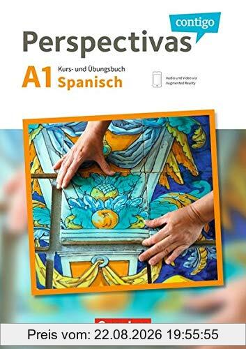 Perspectivas contigo A1 - Kurs- und Übungsbuch mit Vokabeltaschenbuch