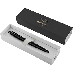 Parker Kugelschreiber Jotter XL Monochrom Premium, blaue Mine, schwarz