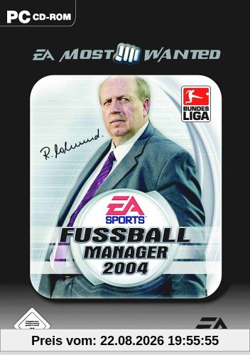 Fussball Manager 2004 [EA Most Wanted]