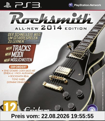 Rocksmith 2014 (ohne Kabel) [AT - PEGI] - [PlayStation 3]