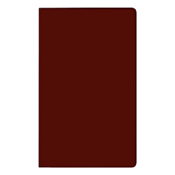 Taschenkalender Pocketdata RedLine mit geheftetem Kalendarium 2027, bordeaux