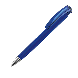 uma® Druckkugelschreiber TrinityGum, mit Metallspitze, blaue Mine, blau