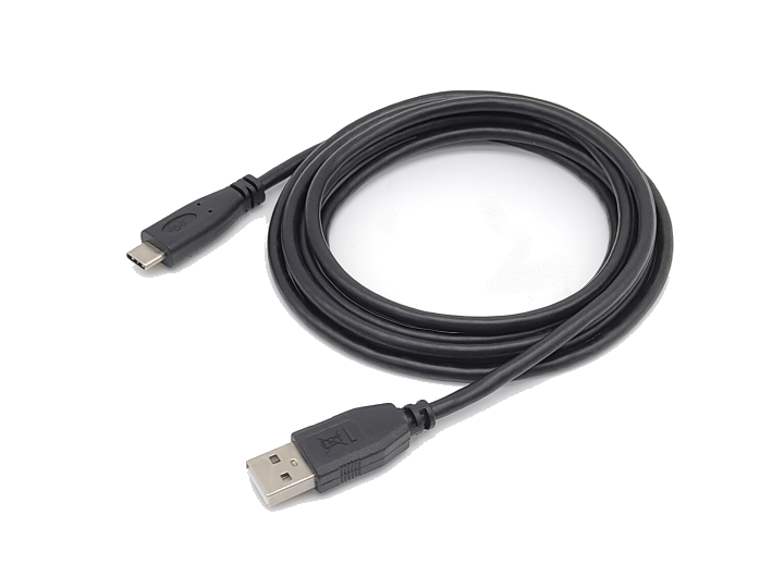Equip Kabel USB-C2.0->A 3A St/St 0.50m schwarz