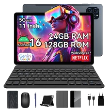 TABWEE T90 WiFi Tablet 11 Zoll Andriod 16 24GB+128GB 8000mAh Gemini Al Octa Core