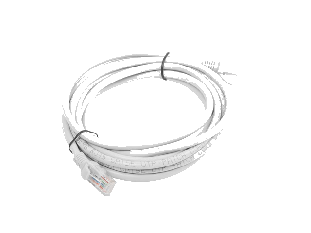 LANBERG Patchkabel CAT.5E UTP 3,0m Fluke Zertifikat grau