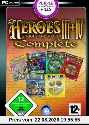 Heroes of Might & Magic III +IV - Complete