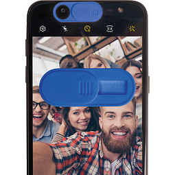 Abdeckung für Handykamera, blau