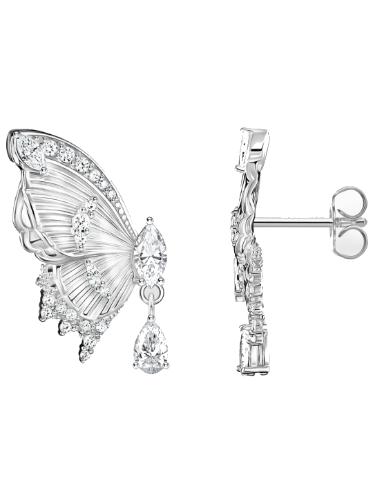 Thomas Sabo H2328-051-14 Ohrstecker butterfly mit Steinen silber Damen