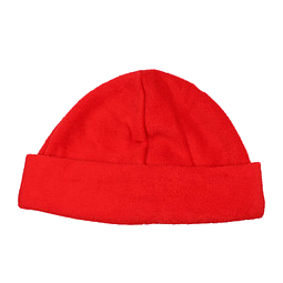 Fleece-Mütze St. Moritz, Rot