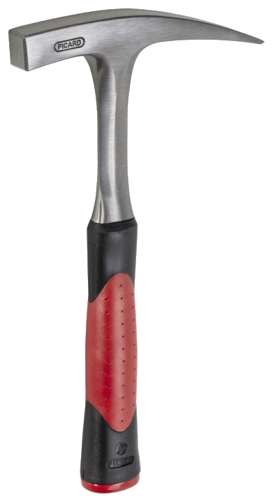 PICARD Ganzstahl Geologenhammer mit Schneide 500g Nr. 561 1/2