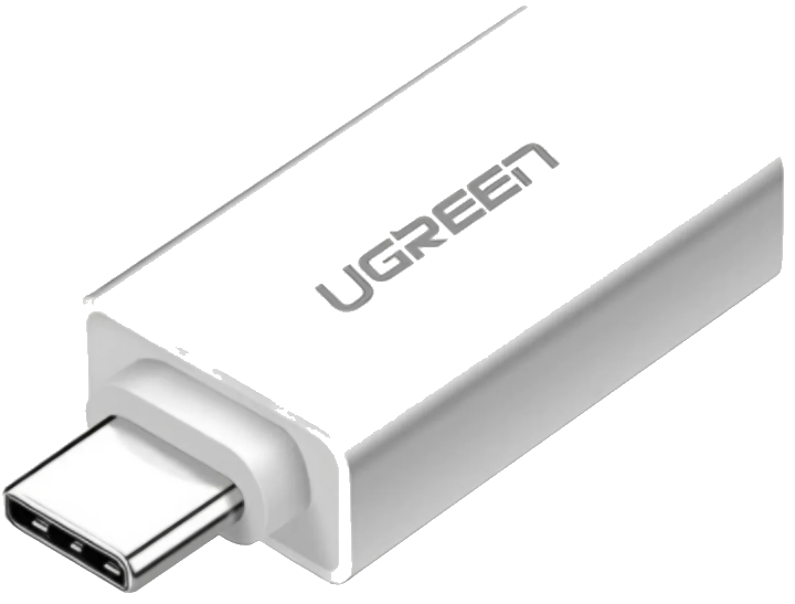 UGREEN USB-C to USB 3.0 A Adapter White