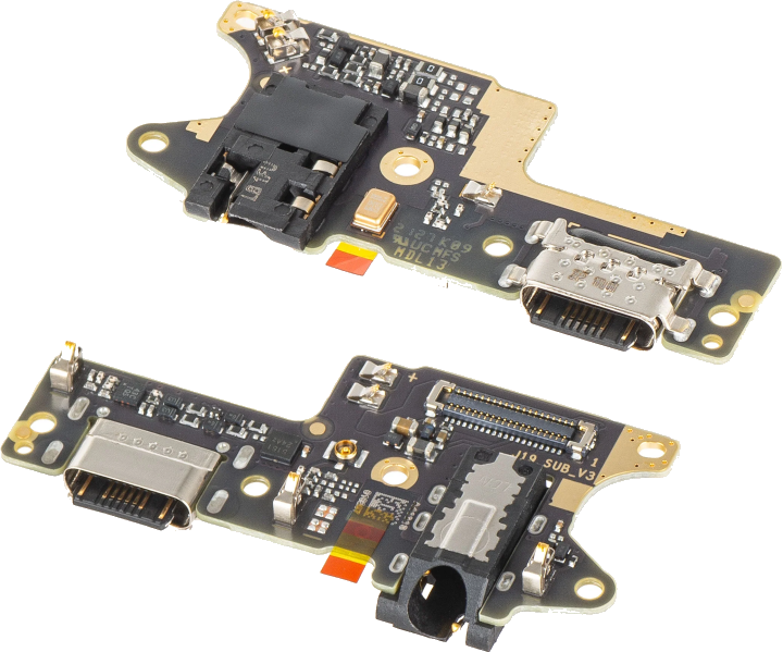 Lade-/Audio-/Mikrofonanschlussplatine Xiaomi Redmi 9, Service Pack 5600010J1900