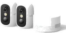 eufy eufyCam C35 (2er-Pack) Kabellose Überwachungskamera Außen & Innen IP67