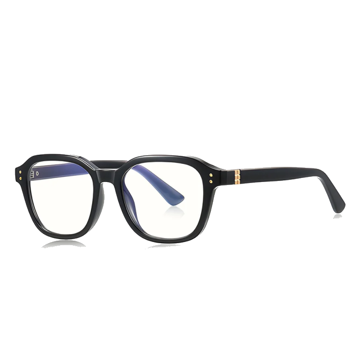Computerbrille für Männer Techsuit 2227, Anti-Blue Light, Schwarz