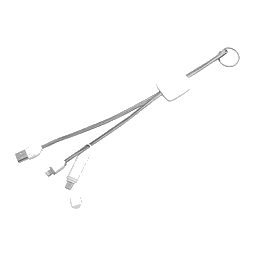 Ladekabel ANNOUNCER,weiß