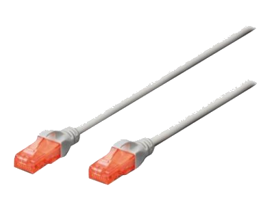 Digitus Patch-Kabel RJ-45 (M) zu RJ-45 (M) 1m CCA U/UTP Cat 6 rot (DK-1612-010/R)