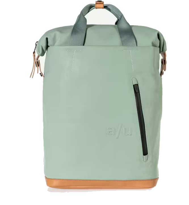 aunts & uncles Japan Morioka Rucksack -Shopper mit 13" Notebook Sage green