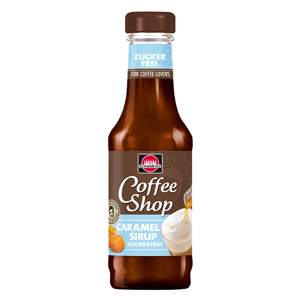 SCHWARTAU Coffee Shop Kaffeesirup Zuckerfrei Karamell 200,0 ml