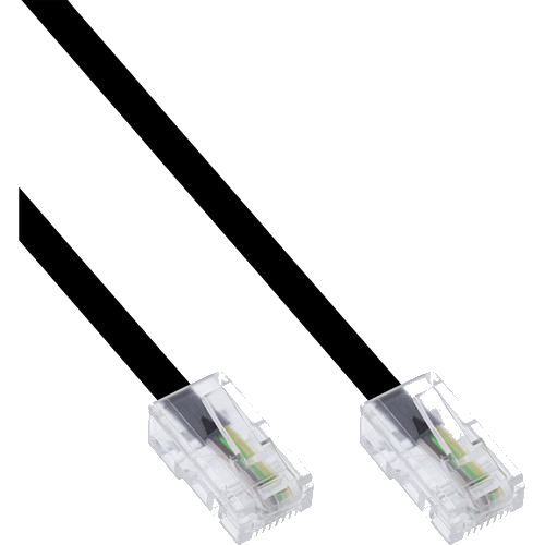 InLine® ISDN Anschlusskabel, RJ45 Stecker/Stecker (8P8C), 10m