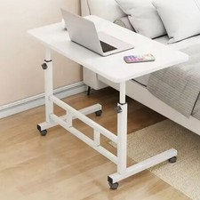 Laptoptisch HöHenverstellbar Computertisch Laptop Beistelltisch +Rollen 3 Ebenen