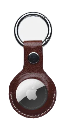Golden Head Bari Schlüsselanhänger für Airtag cognac
