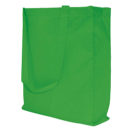 Baumwoll-Shopper Einkaufstasche, mittelgrün