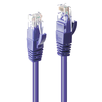 Lindy 48123 Netzwerkkabel Violett 2 m Cat6 U/UTP (UTP)
